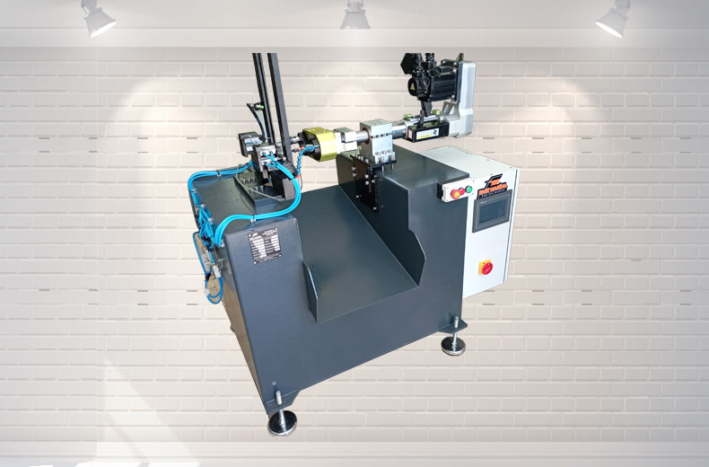 Şarjörden Besleme PLC Kontrollü Otomatik Servo Diş Çekme Makinası